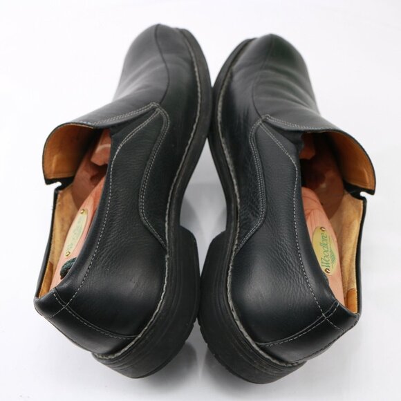 Sandro‎ Moscoloni Mens Jacob Venetian Loafer Size 9 D Black Leather Slip-On Shoe main image 9